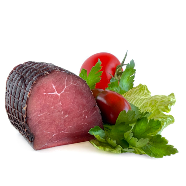 Hedmans Elchschinken Kilopreis ca. 2,5 kg Stücke, kalt geräuchert